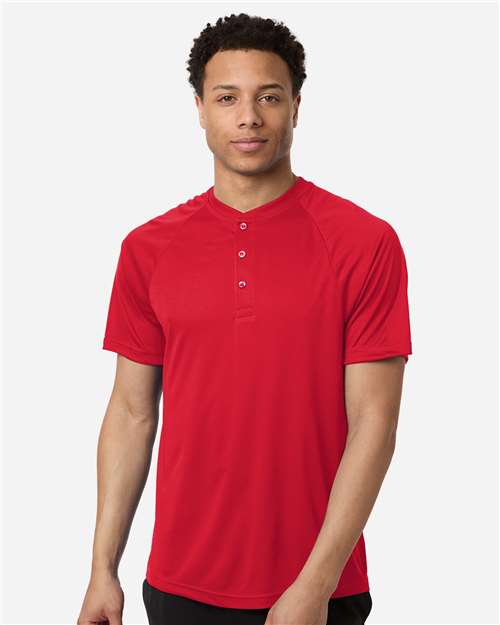 Team 365 TT11HN - Men's Zone Performance Henley