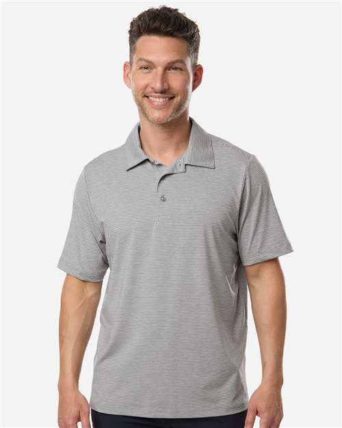 Team 365 TT125 - Men's Relay Heathered Stripe Polo