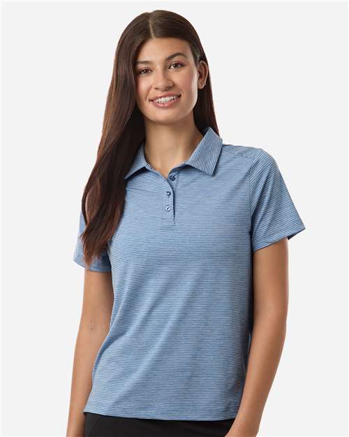Team 365 TT125W - Women's Relay Heathered Stripe Polo