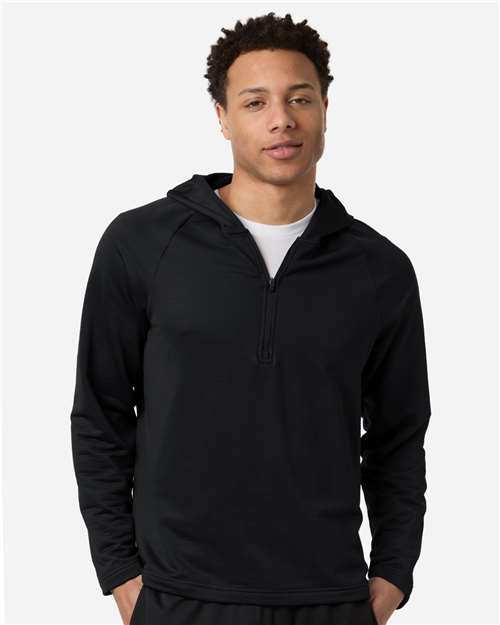 Team 365 TT200 - Men's Qualify Quarter-Zip Hooded Pullover
