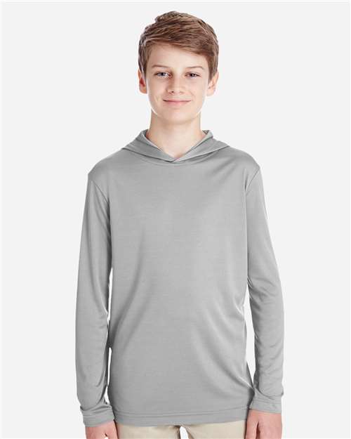 Team 365 TT41Y - Youth Zone Performance Hooded T-Shirt