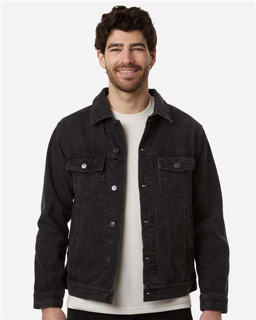 Harriton M75 - Unisex Cooper Denim Jacket