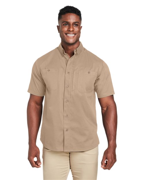 Harriton M585 - Men's Advantage IL Short Sleeve Work Shirt