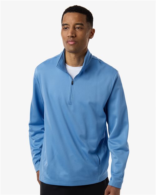 Team 365 TT401 - Unisex Squad Cadet Quarter-Zip Tech Fleece Pullover