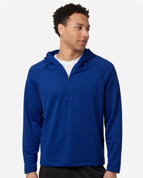 Team 365 TT200 - Men's Qualify Quarter-Zip Hooded Pullover