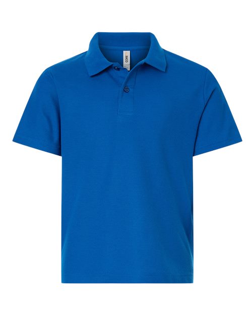 CORE365 CE106Y - Youth Resolve CVC Performance Pique Polo