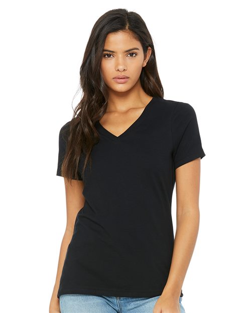 BELLA + CANVAS 6405 - Women’s Relaxed Jersey V-Neck Tee