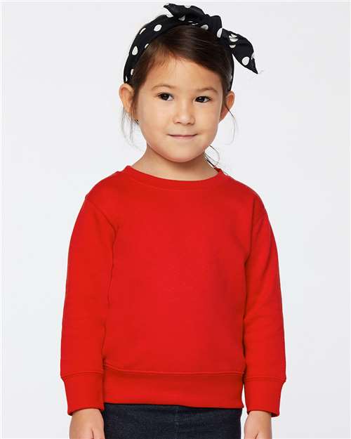 Rabbit Skins 3317 - Toddler Fleece Crewneck Sweatshirt
