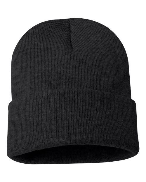 Sportsman SP12 - 12" Solid Cuffed Beanie