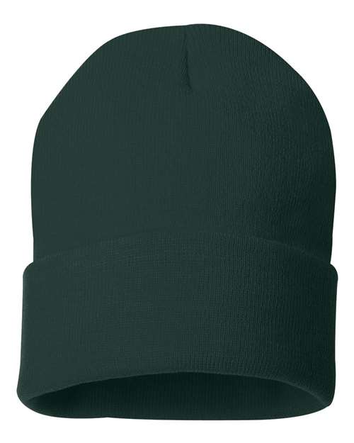 Sportsman SP12 - 12" Solid Cuffed Beanie