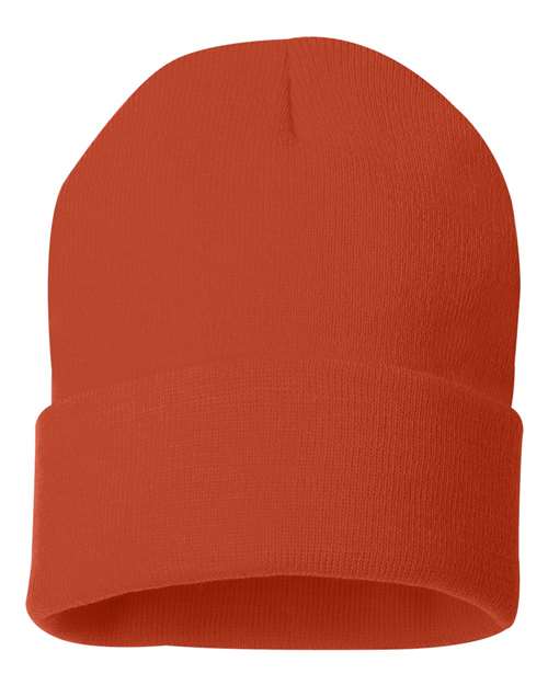 Sportsman SP12 - 12" Solid Cuffed Beanie