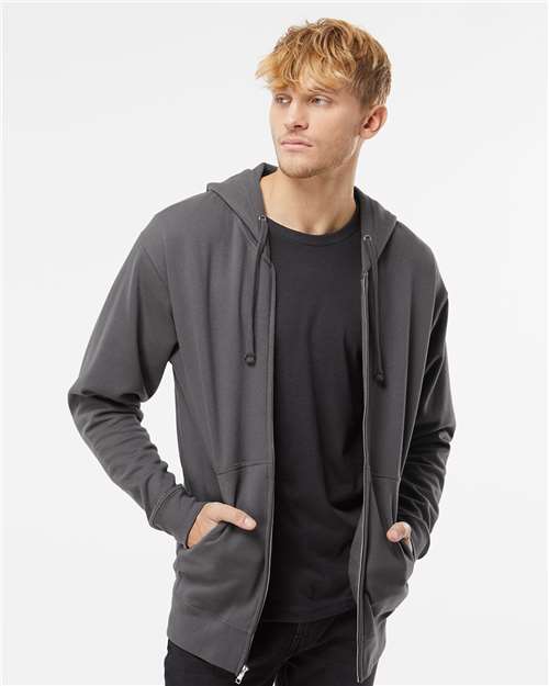 Independent Trading Co. SS4500Z - Unisex Midweight Full-Zip Hooded Sweatshirt