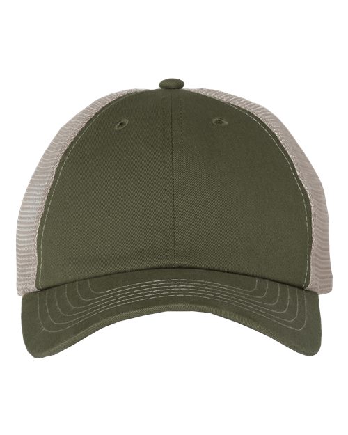 Valucap 3100 - Contrast-Stitch Mesh-Back Cap