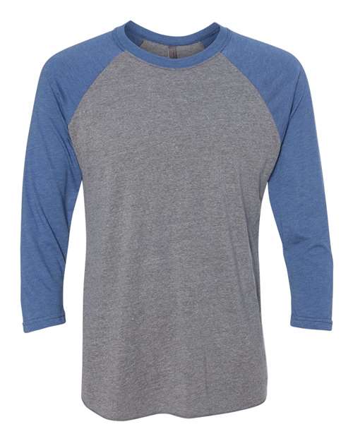 Next Level 6051 - Unisex Triblend Three-Quarter Raglan T-Shirt