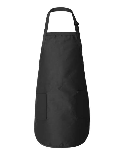 Q-Tees Q4350 - Full-Length Apron with Pockets