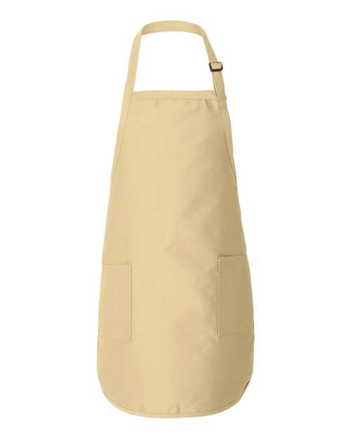 Q-Tees Q4350 - Full-Length Apron with Pockets