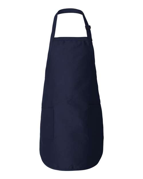 Q-Tees Q4350 - Full-Length Apron with Pockets
