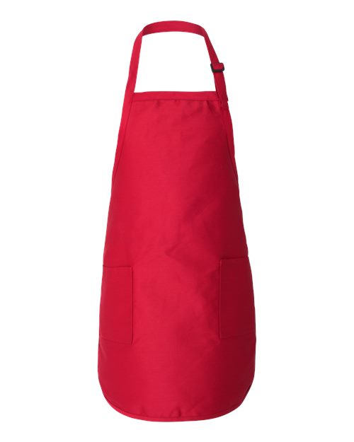 Q-Tees Q4350 - Full-Length Apron with Pockets