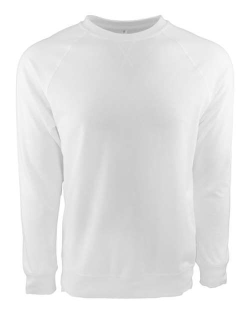 Next Level 9000 - Unisex Laguna Raglan Crewneck Sweatshirt