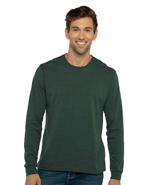 Next Level 6411 - Unisex Sueded Long Sleeve T-Shirt