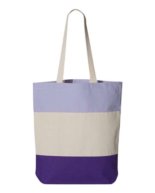 Q-Tees Q125900 - 11L Tri-Color Tote