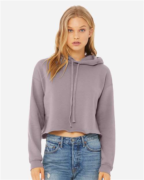 BELLA + CANVAS 7502 - Women's Crop Hoodie Sweatshirt