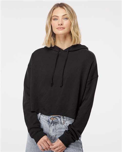 Independent Trading Co. AFX64CRP - Women’s Lightweight Crop Hooded Sweatshirt