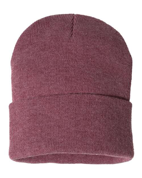 Sportsman SP12 - 12" Solid Cuffed Beanie