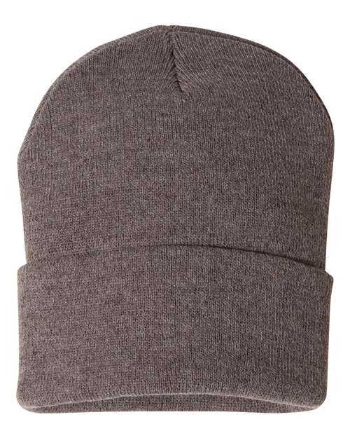 Sportsman SP12 - 12" Solid Cuffed Beanie