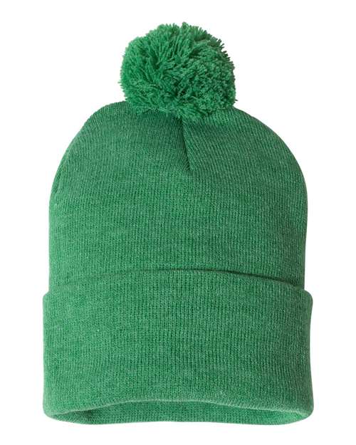 Sportsman SP15 - 12" Pom-Pom Cuffed Beanie