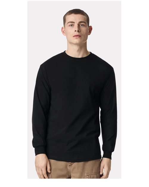 American Apparel 1304 - Unisex Heavyweight Cotton Long Sleeve Tee