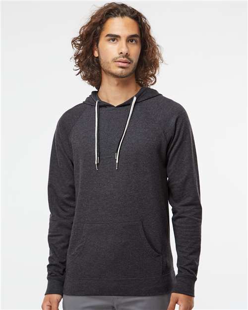 Independent Trading Co. SS1000 - Unisex Icon Lightweight Loopback Terry Hooded Sweatshirt