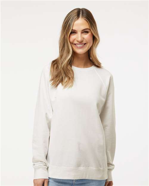 Independent Trading Co. SS1000C - Unisex Icon Lightweight Loopback Terry Crewneck Sweatshirt