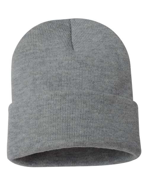Sportsman SP12 - 12" Solid Cuffed Beanie