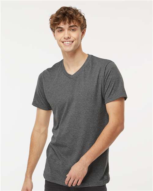 M&O 3543 - Deluxe Blend V-Neck T-Shirt