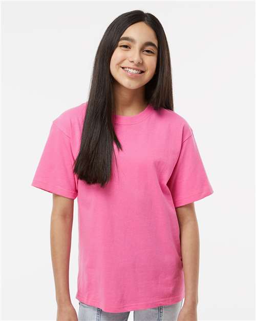 M&O 4850 - Youth Gold Soft Touch T-Shirt