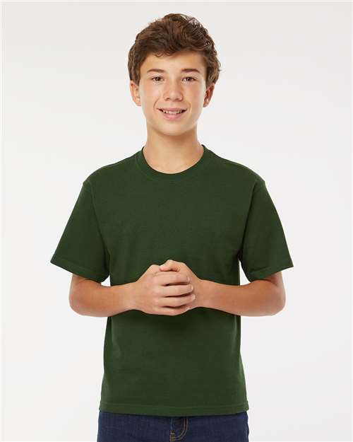 M&O 4850 - Youth Gold Soft Touch T-Shirt