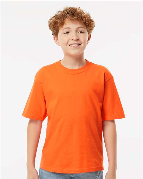 M&O 4850 - Youth Gold Soft Touch T-Shirt