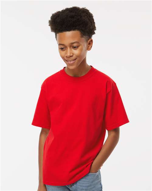 M&O 4850 - Youth Gold Soft Touch T-Shirt