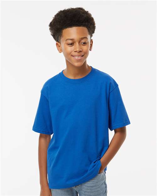 M&O 4850 - Youth Gold Soft Touch T-Shirt