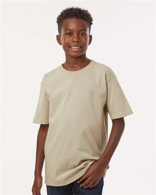 M&O 4850 - Youth Gold Soft Touch T-Shirt