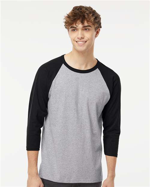 M&O 5540 - Raglan Three-Quarter Sleeve Baseball T-Shirt