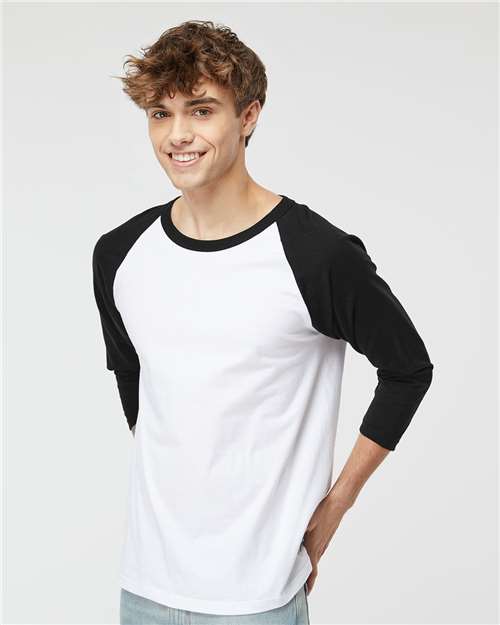 M&O 5540 - Raglan Three-Quarter Sleeve Baseball T-Shirt