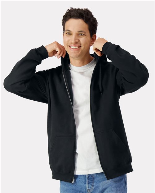 Gildan SF600 - Unisex Softstyle® Midweight Full-Zip Hooded Sweatshirt